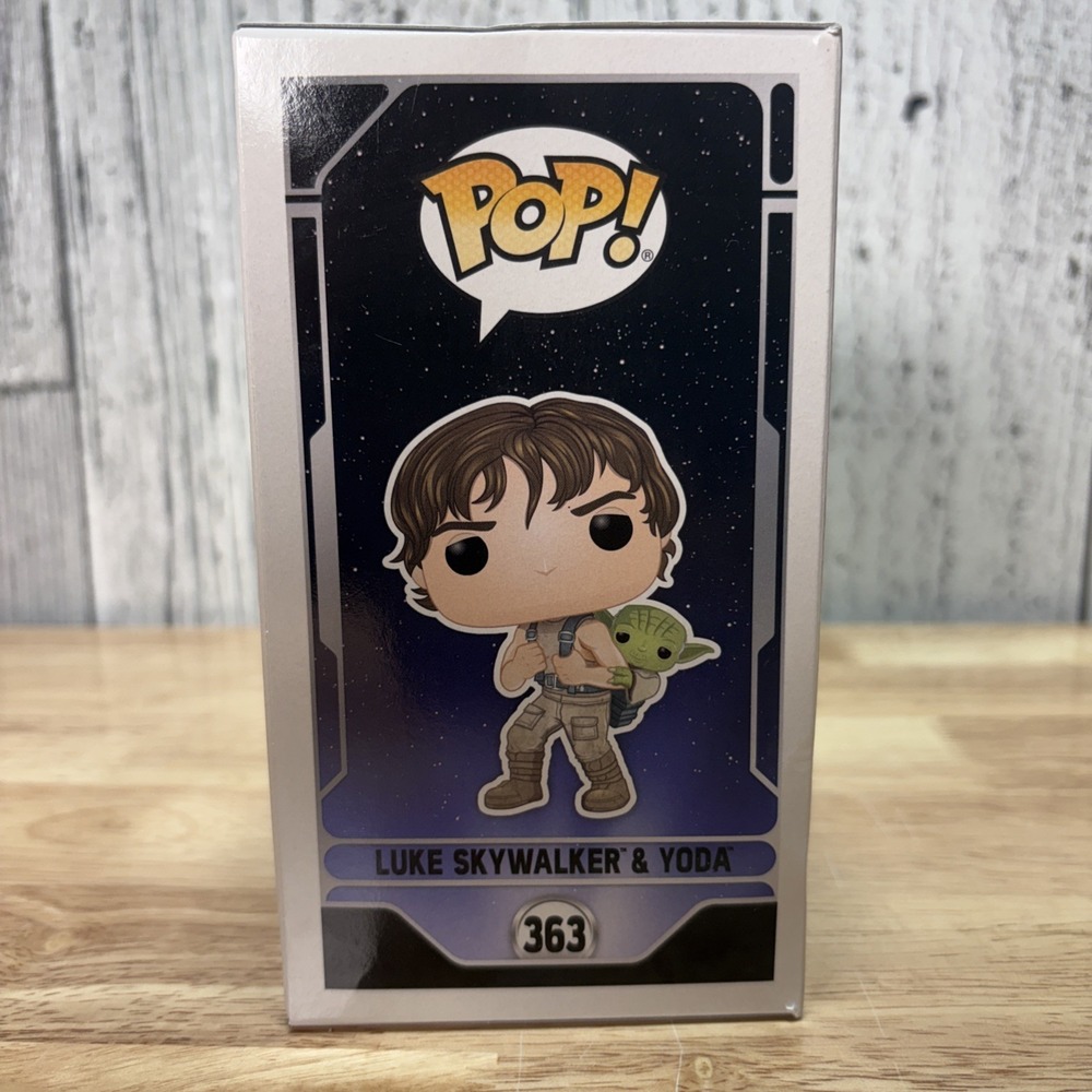 Luke Skywalker & Yoda 363 ~ Star Wars: The Empire Strikes Back ~ Funko Pop Vinyl - Picture 5 of 7